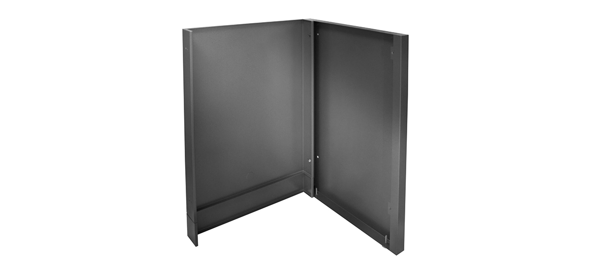 Abschlussblende Napoleon Kühlschrank